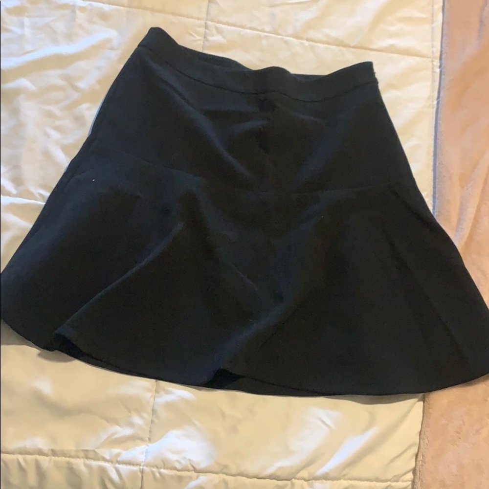 Black flowy skirt